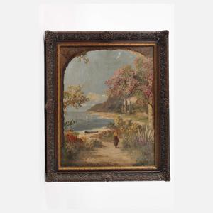 A. Arnegger, Mediterrane Küstenlandschaft