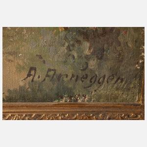 A. Arnegger, Mediterrane Küstenlandschaft