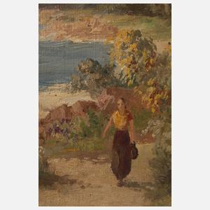 A. Arnegger, Mediterrane Küstenlandschaft