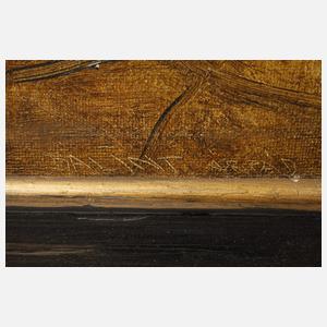 Arpad Bálint, Lamm in Frühlingslandschaft