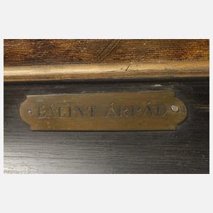 Arpad Bálint, Lamm in Frühlingslandschaft