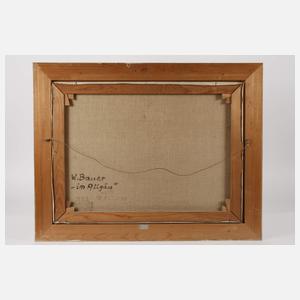 Willi Bauer, "Im Allgäu"