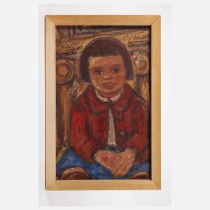 Tina Bauer-Pezellen, attr., Sitzendes Kind