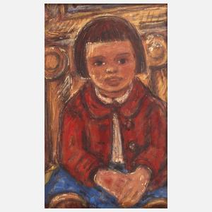 Tina Bauer-Pezellen, attr., Sitzendes Kind