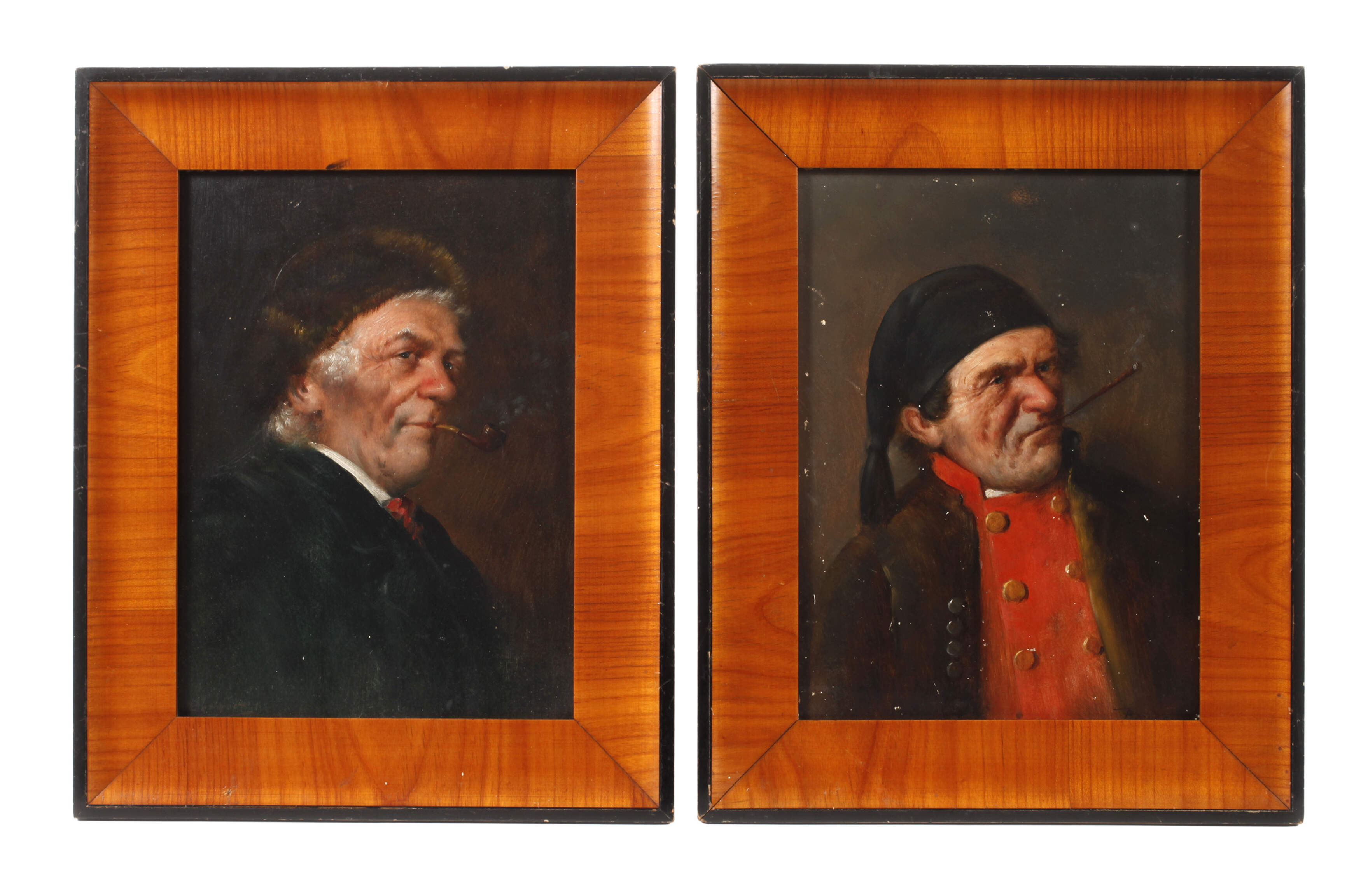 Berger, Paar Charakterköpfe