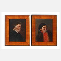 Berger, Paar Charakterköpfe111