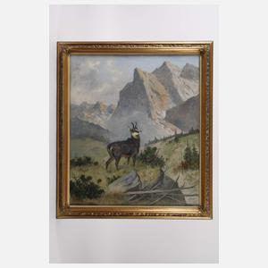 Georg Berger, Gams im Gebirge