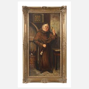 Bruno Blätter, Klosterbruder im Weinkeller