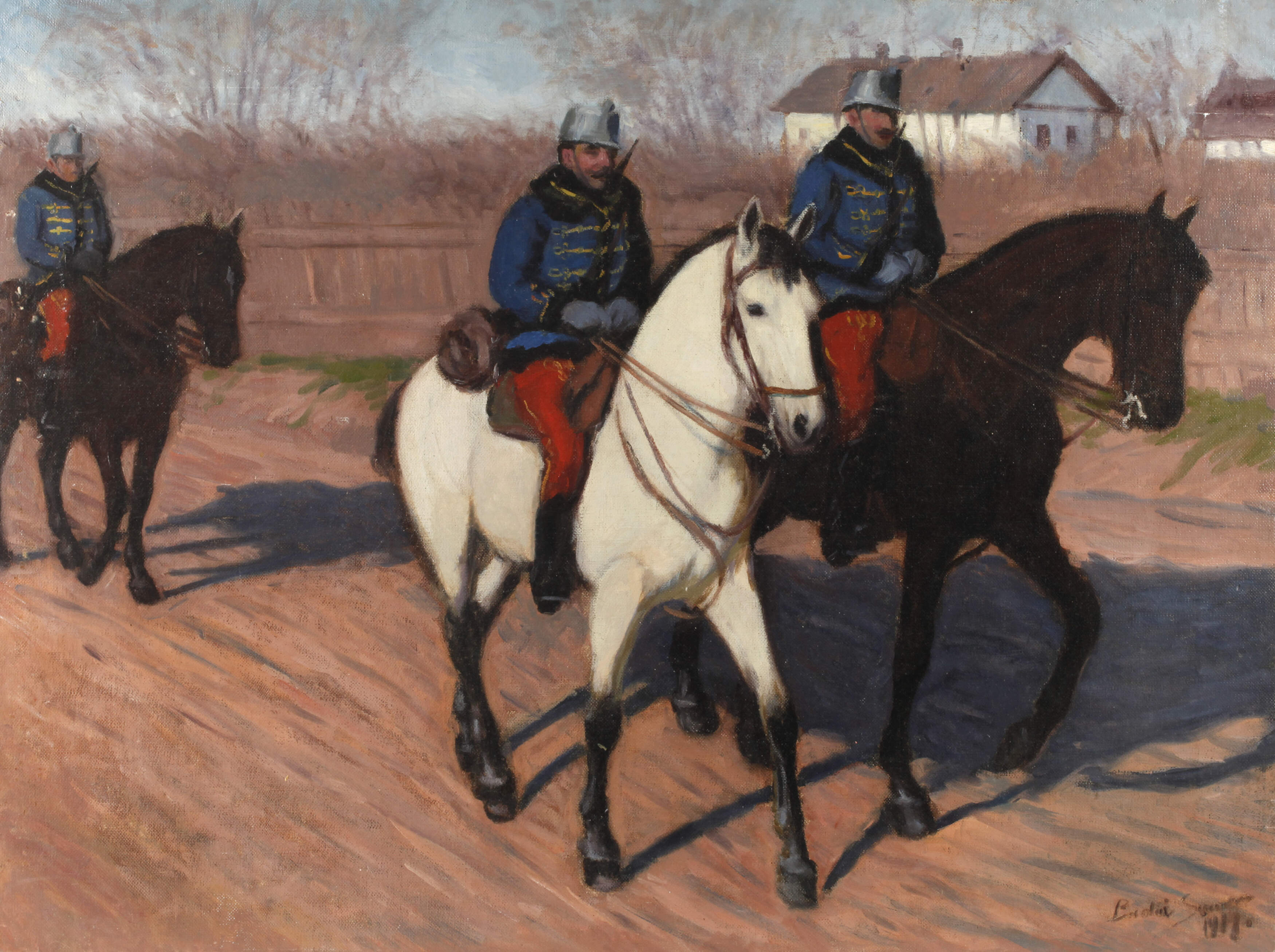 Sandor Budai, Ungarische Kavallerie