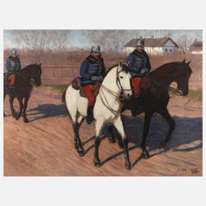 Sandor Budai, Ungarische Kavallerie