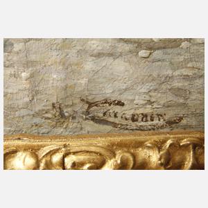 Jacques Carabain, Fischerfamilie am Strand