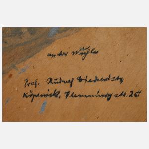 Rudolf Diederich, Paar Landschaftsgemälde