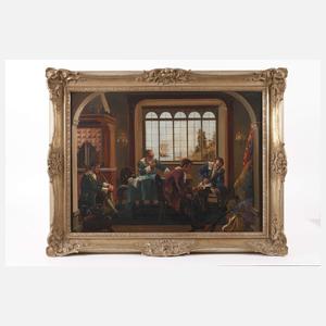 Curt Echtermeyer, Herrenrunde im Kaufmannskontor