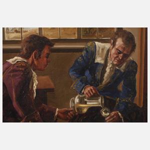 Curt Echtermeyer, Herrenrunde im Kaufmannskontor