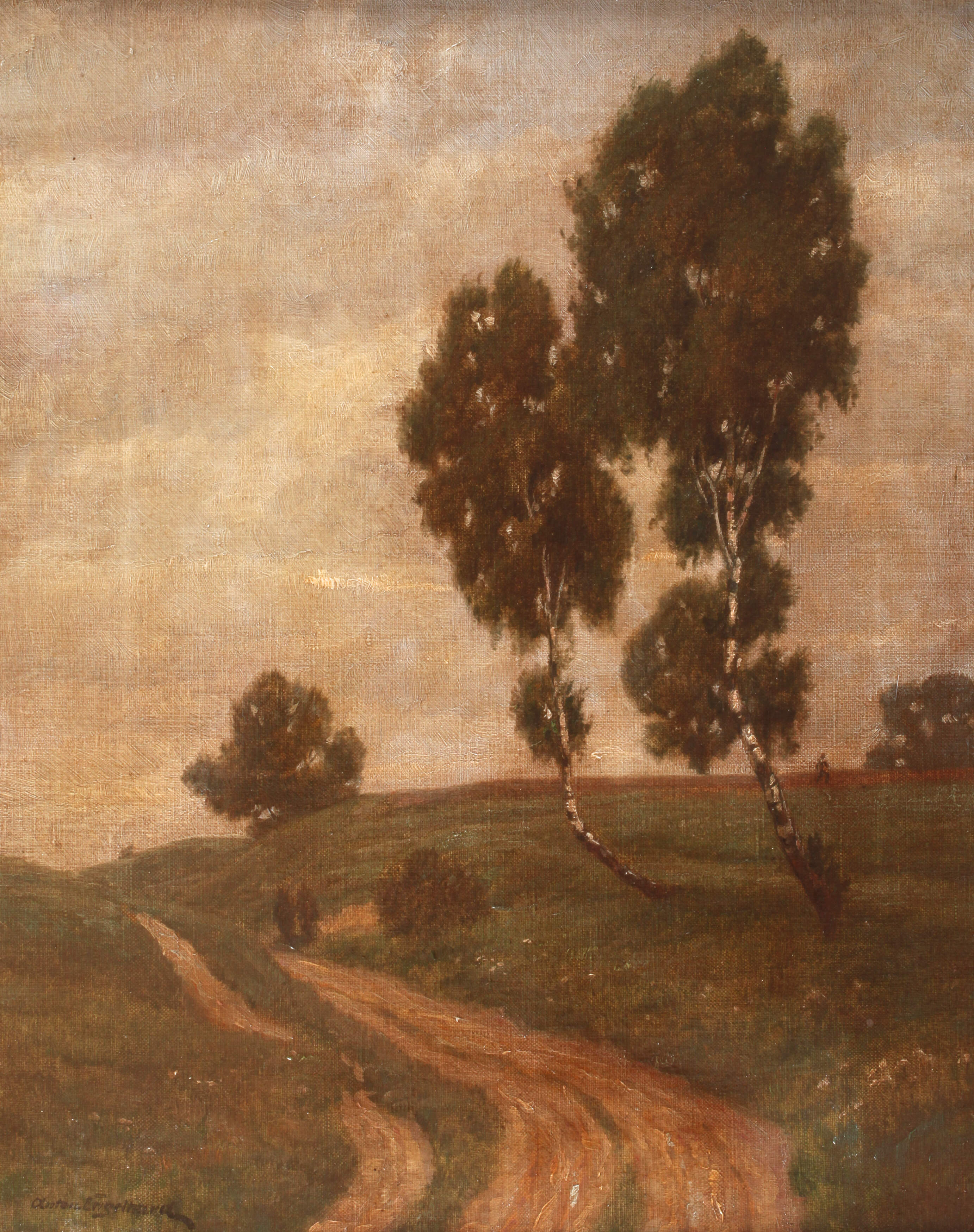 Anton Engelhard, Birken am Weg