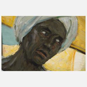 Otto Engelhardt-Kyffhäuser, Rudernder Nubier