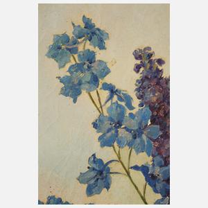 Willi Freitag, Sommerblumenstrauß im Fenster