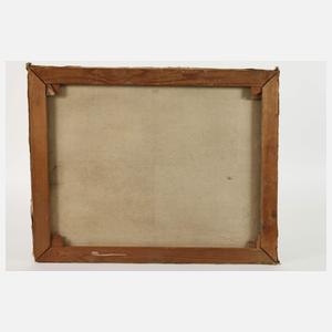 Willi Freitag, Sommerblumenstrauß im Fenster