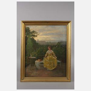 Otto Fröhlich, attr., "Die Anprobe"