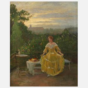 Otto Fröhlich, attr., "Die Anprobe"