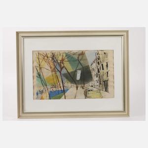 Xaver Fuhr "Straße im Sommer"