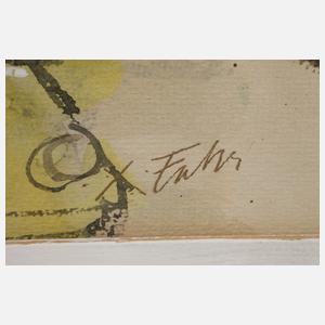 Xaver Fuhr "Straße im Sommer"