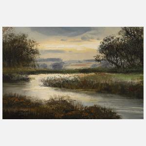 Gerhard Geidel, Abend am Fluss