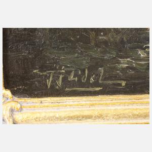 Gerhard Geidel, Regenbogen am Fluss