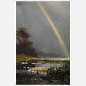 Gerhard Geidel, Regenbogen am Fluss