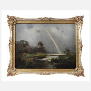 Gerhard Geidel, Regenbogen am Fluss