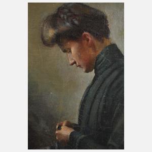 Hermann Graf, "Die Näherin"