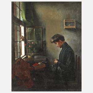 Hermann Graf, "Die Näherin"