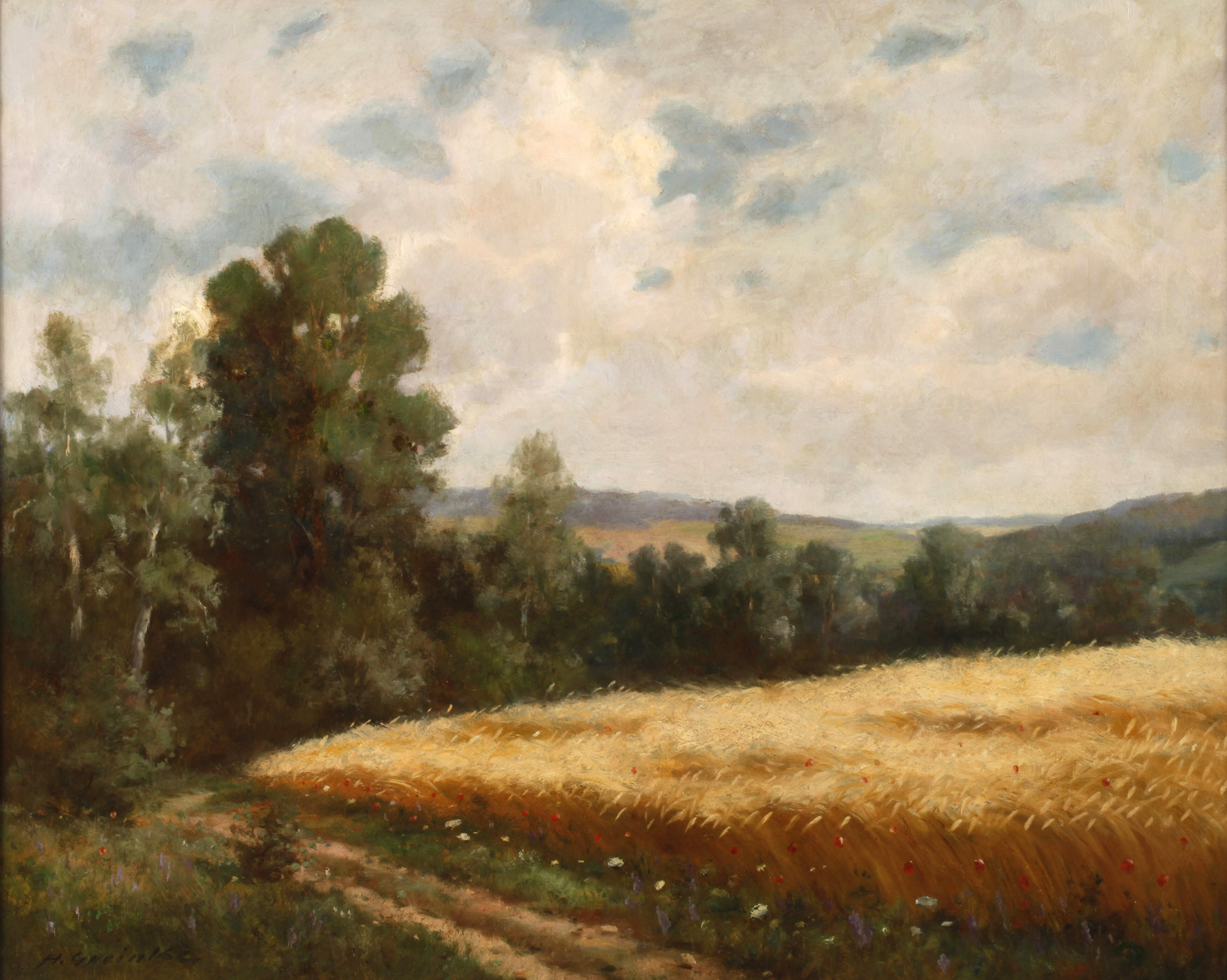 Hans Greinke, Kornfeld