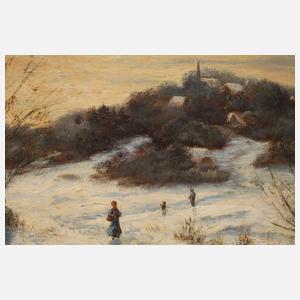 Louis Hagemann, Winterlandschaft