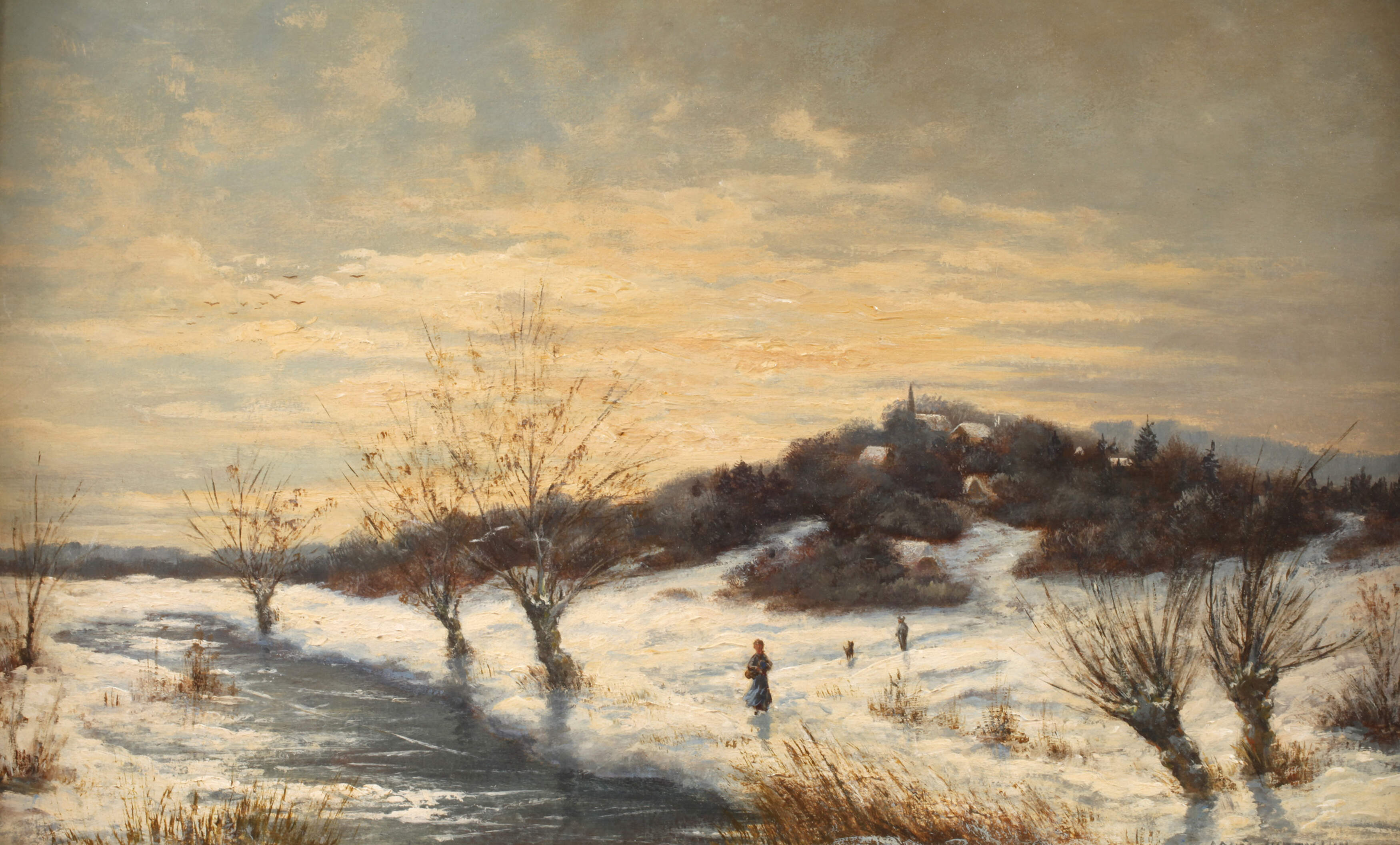 Louis Hagemann, Winterlandschaft