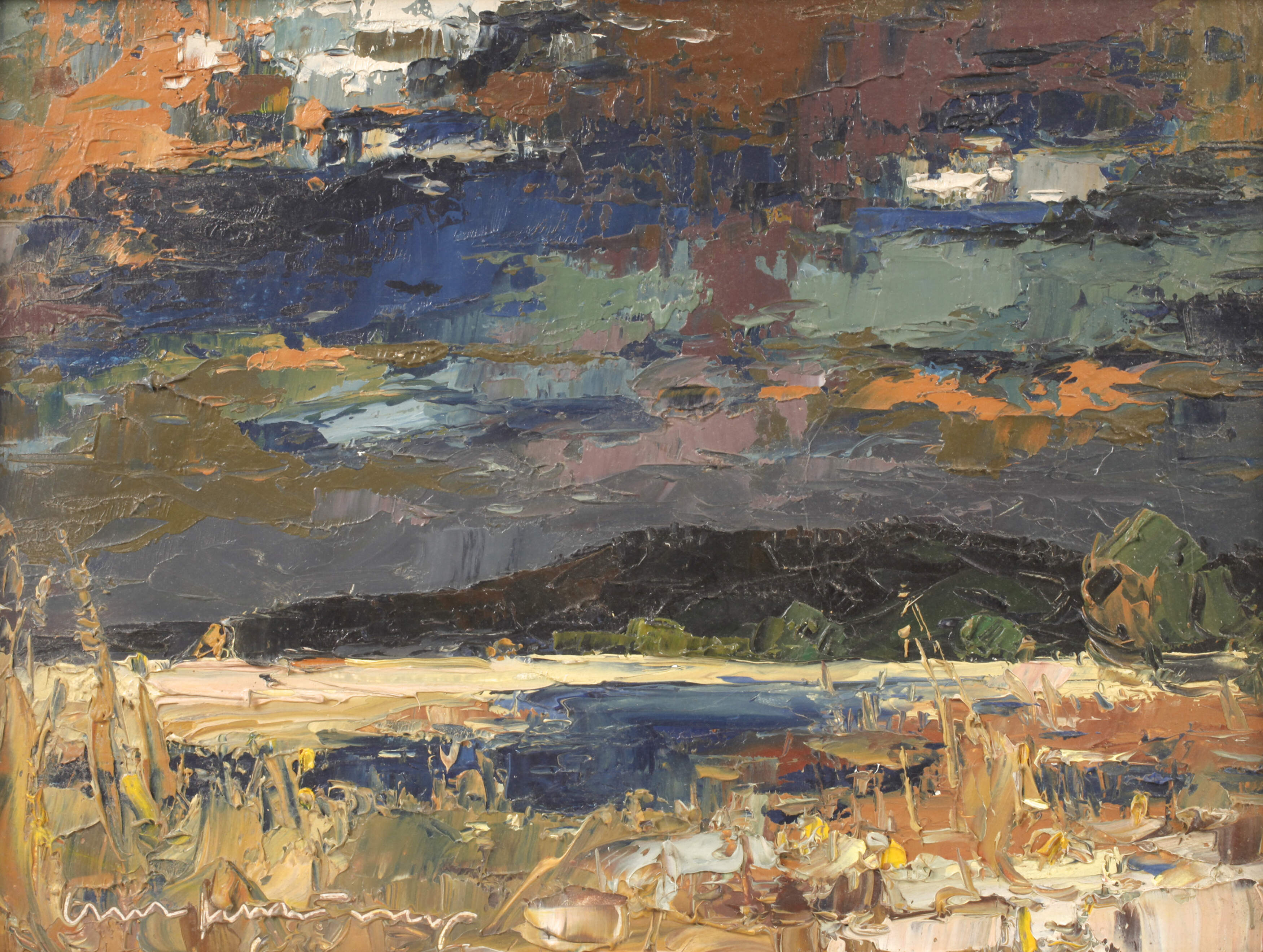 Erich Hartung, Am See