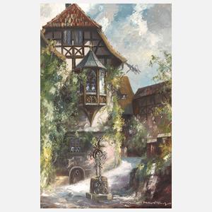 Erich Hartung, Vorburg der Wartburg