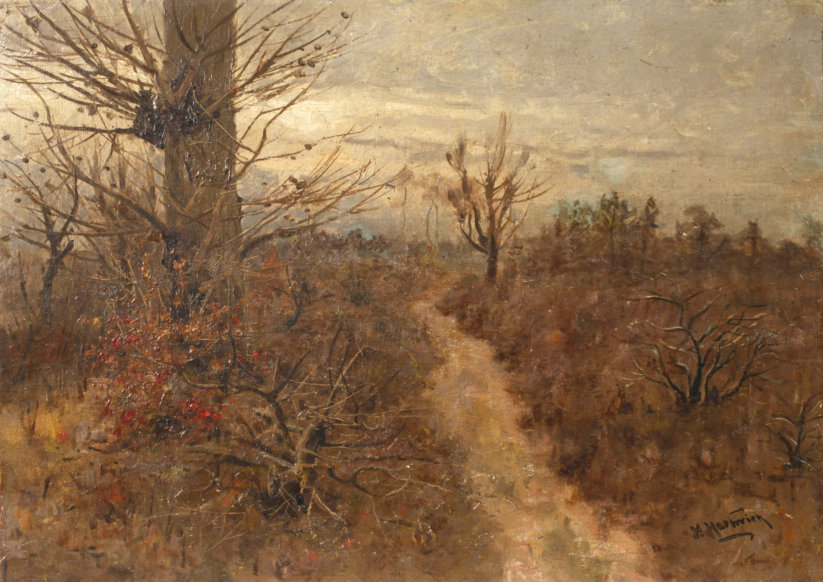 Hermann Hartwich, Herbstlandschaft