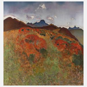 Hans Richard Heinmann, Alpine Landschaft