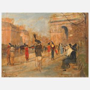 Rudolf Hellwag, Arc de Triomphe in Paris