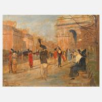 Rudolf Hellwag, Arc de Triomphe in Paris111