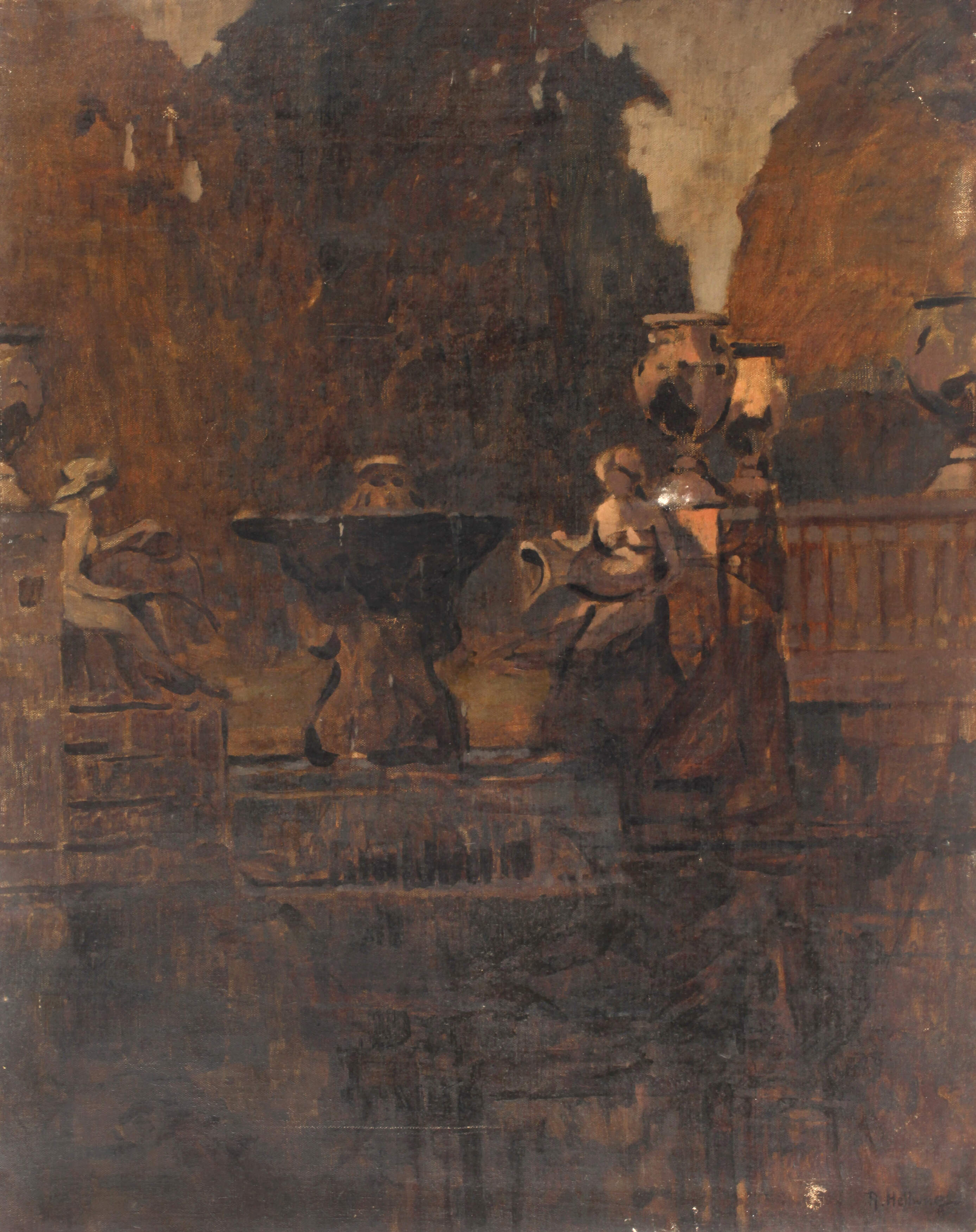 Rudolf Hellwag, Brunnen im Hyde Park II