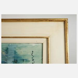 Paul Morró, Zwei junge Frauen im Garten