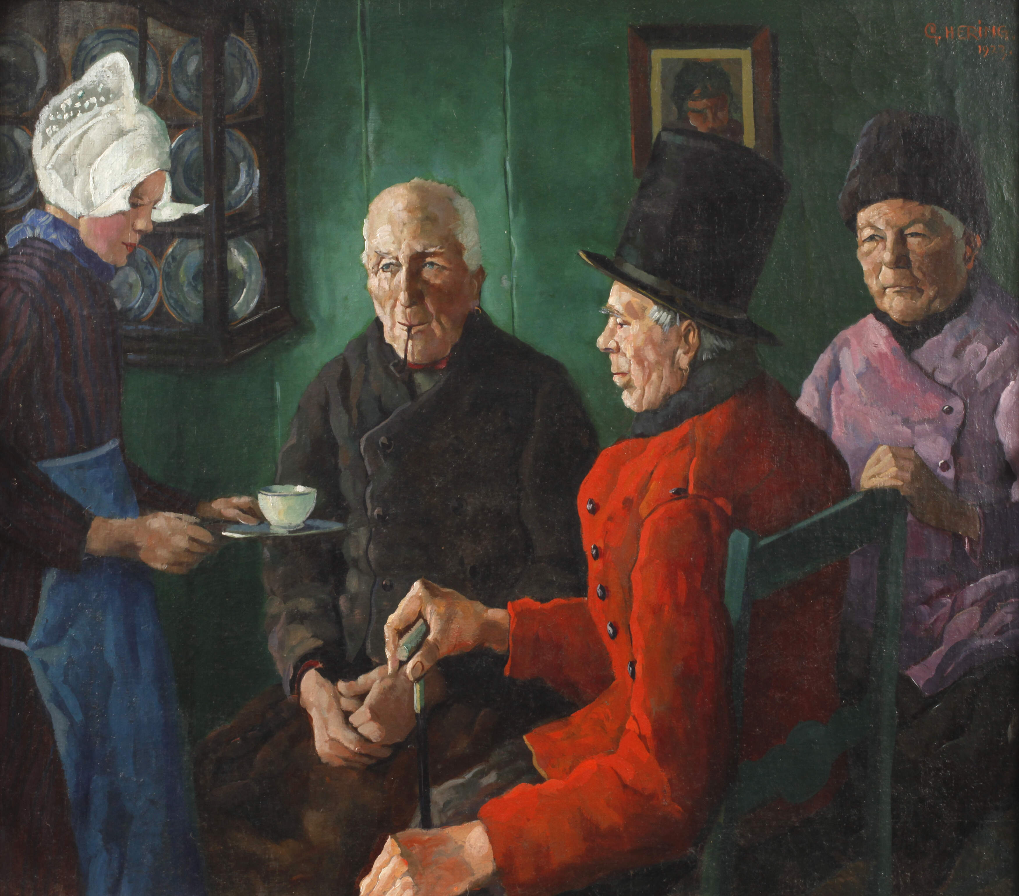 Georg Hering, "Der Besuch"