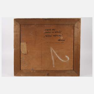 Karel Hodr, "Trübe Stimmung" am Meeresstrand