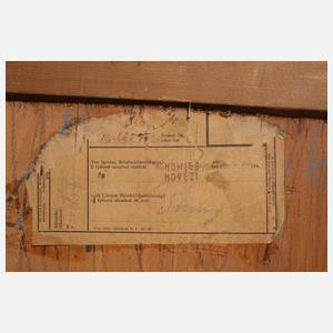 Karel Hodr, "Trübe Stimmung" am Meeresstrand