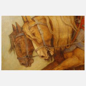 Walther Hoeck, attr., Pflügender Bauer