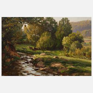 Albert Holz, Sommer auf dem Land