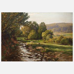 Albert Holz, Sommer auf dem Land