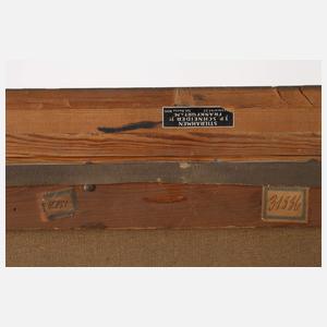 Adolf Hosse, Pferde beim Hufschmied